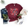 Simply Sage Market Women's Happy Holla Days Colorful Short Sleeve Graphic Tee - 3 of 4