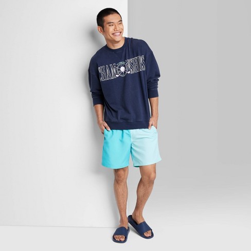 Men's Crewneck Pullover Sweatshirt - Original Use™ Navy Blue S : Target