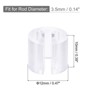 Unique Bargains Fit 0.14 Inch Rod Clothes Hanger Color Coding Markers Blank Tags 150 Pcs - 2 of 4