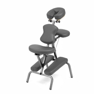 Ataraxia Deluxe Portable Folding Massage Chair w/Carry Case & Strap - 1 of 4