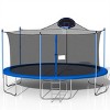 ELJGET 14/16FT Trampoline with Basketball Hoop, Double-Sided Color Jump Mat, Safety Enclosure Net, 240/330lb Capacity for Kids & Adults - 2 of 4