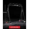 SILVEL Adjustable Gantry Crane - 2 Ton (5000Lbs) Capacity Portable Hoist Frame, 9.06FT Maximum Capacity Width, 8.53-12.47ft Adjustable Height - 3 of 4