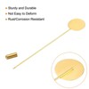 Unique Bargains Metal Decorative DIY Women's Clothing Dress Round Sewing Brooch Pins 60 Pcs - 4 of 4