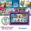 Contixo V8 Kids Tablet 7" Android Tablet with Parental Controls, 32GB Storage, Disney eBooks, Dual Cameras & Kid-Safe Design-Purple - 3 of 4