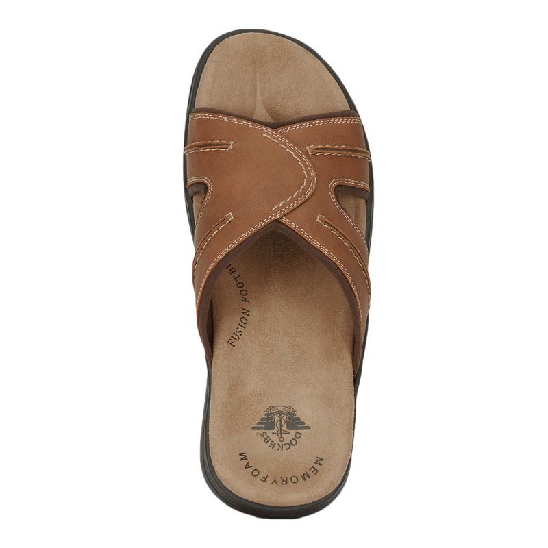 Dockers Mens Sunland Casual Slide Sandal Shoe, 3 of 12
