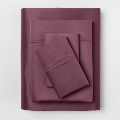 400 Thread Count Solid Performance Sheet Set - Threshold&#153;