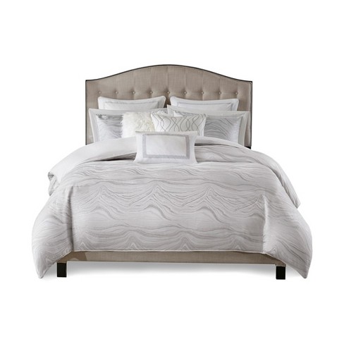 Gracie Mills Blaize Modern Metallic Jacquard Comforter Set - image 1 of 4