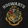 Seven Times Six Harry Potter Hogwarts T-Shirt Boys' Distressed Crest Graphic Tee Black - 2 of 4