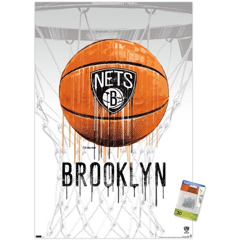 Brooklyn Nets Logo Pin