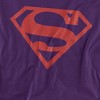 Men's Superman Red On Black Shield T-Shirt - 2 of 4