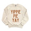 Simply Sage Market Women's Graphic Sweatshirt  Yippie Pie Yay - 2 of 4