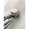 Tree City Natural Cotton Rope Curtain Tiebacks Elegant Boho Style Dark Gray - 3 of 4