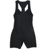 Reebok Womens Cordura Singlet Bodysuit Jumpsuit, Black, Medium - 2 of 2