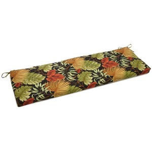 Blazing Needles, 57-inch by 19-inch Outdoor Spun Polyester Loveseat Cushion - 1 of 1