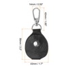 Unique Bargains Genuine Leather Portable Exquisite Design Key Fob 2 Pcs - 2 of 4