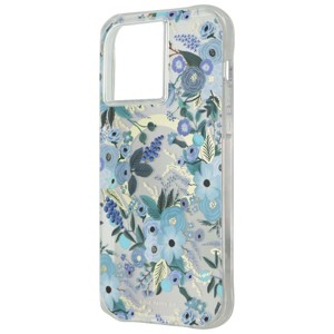 Rifle Paper Co. Case for MagSafe for iPhone 14 Pro Max - Garden Party Blue - 1 of 3