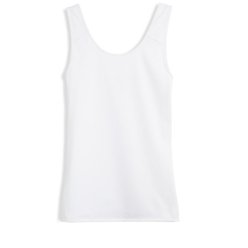 Tomboyx Compression Tank, Wireless Full Coverage Medium Support Top,  (xs-6x) White Xxx Large : Target