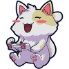 Girl's Design By Humans Anime Gamer Gaming Video Games Cat Kawaii Neko Gamer By KangThien T-Shirt - 2 of 3