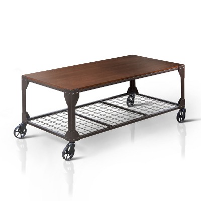 Orvelle Coffee Table Brown/Dark Brown - HOMES: Inside + Out