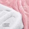 Women's Fleece Blanket Hoodied Oversized Sweatshirt, Warm Cozy Fuzzy Wearable Flannel Blanket Women, One Size Fits All - Catalonia - 4 of 4