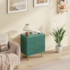 28"/56" WideFluted Dresser for Bedroom with 3/6 Drawers, Wooden Chest of Drawers with Metal Handle & Feet - 2 of 4