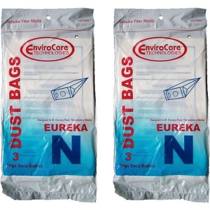 Eureka Mighty Mite Canisters Style N Vacuum Cleaner Bags 6 bags - 1 of 3