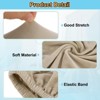 Unique Bargains Elastic Living Room Bedroom Square Foot Stool Cover - 3 of 4