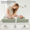 GOTGELIF Waterproof PU Foam Portable Baby Changing Pad with Safety Strap - 2 of 4