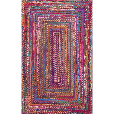 Nuloom Tammara Bohemian Hand Braided Indoor Area Rug