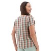 Aventura Clothing Women's Avery Scoop Neck Plaid Short Sleeve - Wasabi, Size Small - 2 of 4