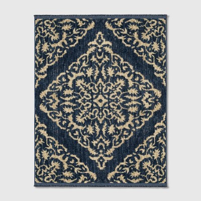 Medallion Diamond Shapes Woven Rug - Threshold™