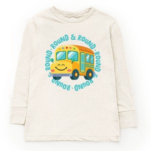 The Juniper Shop SmileyWorld Round & Round Bus Youth Long Sleeve Tee - 1 of 4