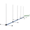 PawHut Dog Agility Training Equipment Set with Adjustable Height Jumping Ring and Hurdle, Spray Water Tube, Carry Bag, Whistle, White - 4 of 4