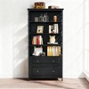 Gulches 2 Drawer File Cabinet with Shelves, Tall Vertical Filling Cabinet for Letter/Legal/A4 Size File, Printer Stand with Storage - 3 of 3