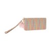 Unique Bargains Woven Plush Pom Zip Coin Purse Wallet 1 Pc - 3 of 4