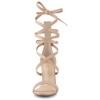 Allegra K Women's Open Toe Strappy Lace Up Stiletto High Heel Sandals - 2 of 4