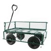 CAVINAS Multi-Functional Rolling Cart,Heavy-Duty Wagon Cart with All-Terrain Wheels,Utility Cart for Garden Camping Shopping - 2 of 4