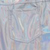 Men's Metallic Shiny Pants Night Club Pants 70s 80s 90s Vitange Pant Party Dance Straight Leg Trousers - 4 of 4