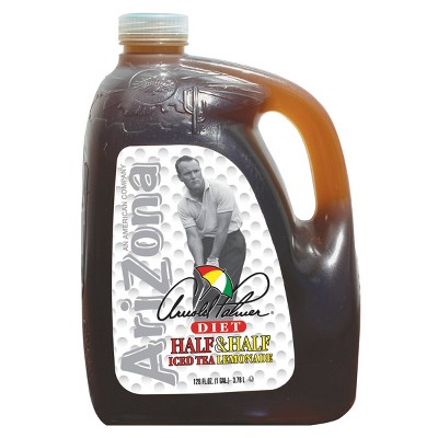 AriZona Arnold Palmer Zero Half Iced Tea & Half Lemonade - 128 fl oz Jug