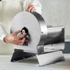 VEVOR Electric Vegetable Slicer, 0-0.5"/0-12mm Thickness Adjustable Commercial Slicer Machine, Convertible to Manual, Stainless Steel Food - 2 of 4