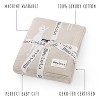100% Luxury Cotton Knit Swaddle Receiving Blanket for Newborns and Infant Boys and Girls - 3 of 4