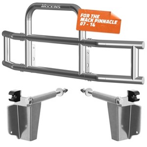 Mockins 90" x 11.5" x 25.5" Front Bumper Guard with Mounting Brackets - 1 of 4
