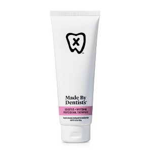 Made By Dentists Sensitive + Whitening Toothpaste - Fluoride Anticavity Toothpaste - Fresh Mint Flavor - 4.2oz - 1 of 4