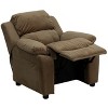 Flash Furniture Deluxe Padded Contemporary Kids Recliner with Storage Arms - 3 of 4