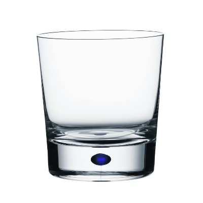 Orrefors Intermezzo Blue Hand Blown 11 Ounce Old Fashioned Glass