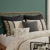 Gulches King/Cal King 3 Piece Flax and Cotton Blended Duvet Cover Set - 2 of 4