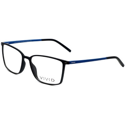 Calabria Viv Authentic Designer Reading Glasses Vivid 2016 in Black-Blue 55mm
