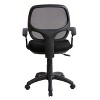 Midback Mesh Task Office Chair Black - Techni Mobili - image 4 of 4