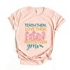 Simply Sage Market Watch Them Grow Flower Garden Short Sleeve Tee - 2 of 4