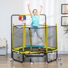 HFYee Kids Trampoline with Safety Options Indoor & Outdoor Bounce Fun for Children Multiple Sizes & Accessories - 2 of 4